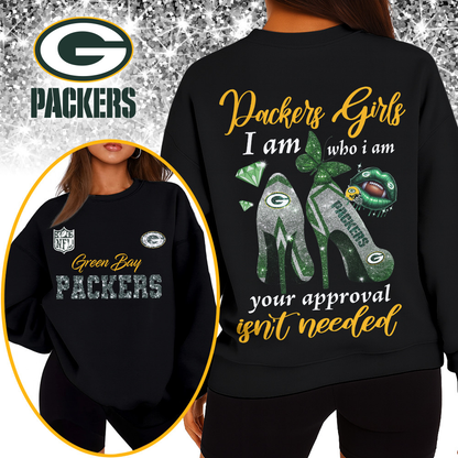 GBP Premium NFL I Am Who I Am Glitter 3D Apparel DDT NTL