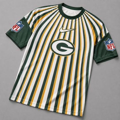 GBP Premium NFL Men’s Athletic Vertical Stripe T-Shirt