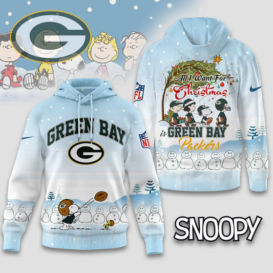 GBP Premium NFL Peanuts Snow Day Hoodie DDT CTND