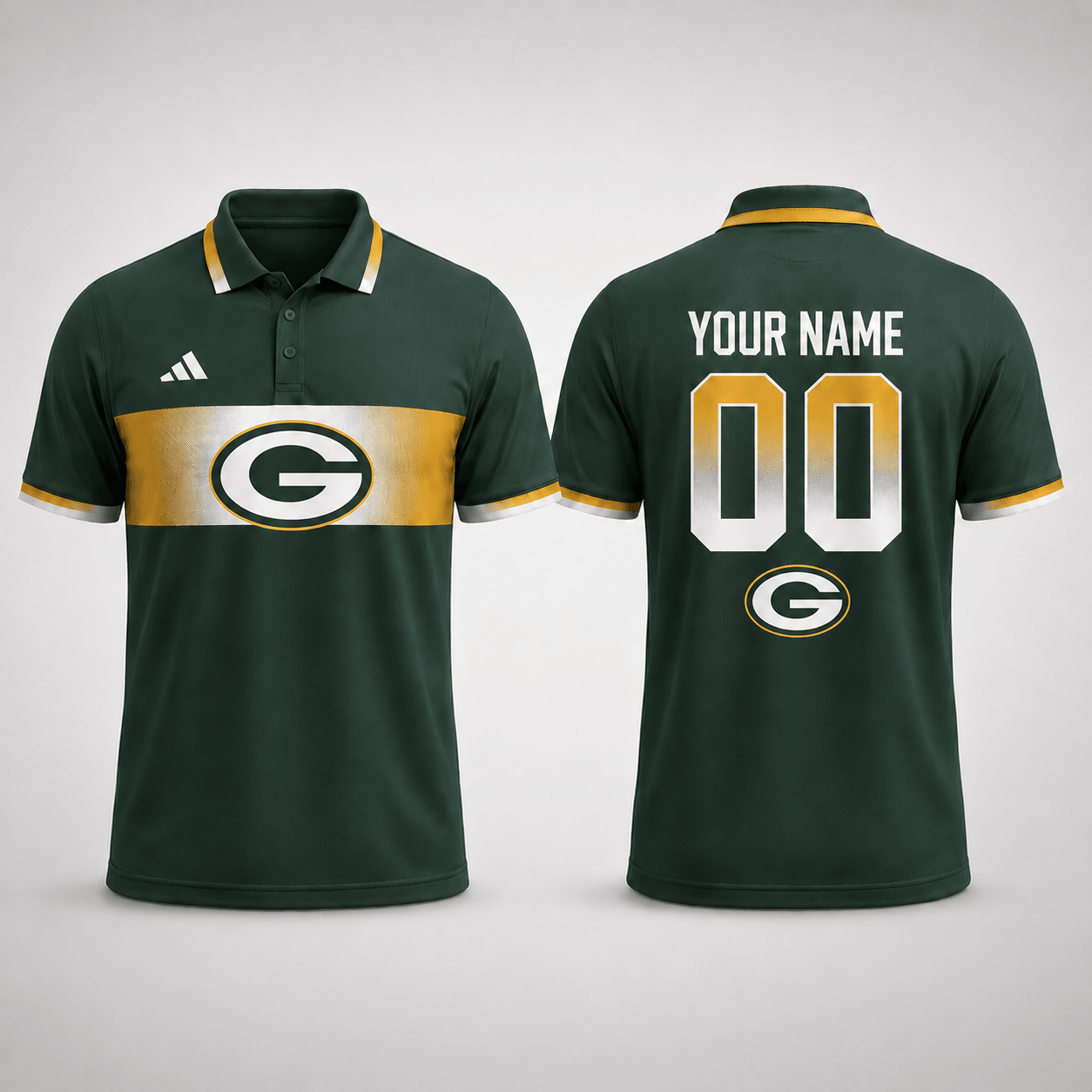 GBP Premium NFL Personalized Match Day Polo Shirt