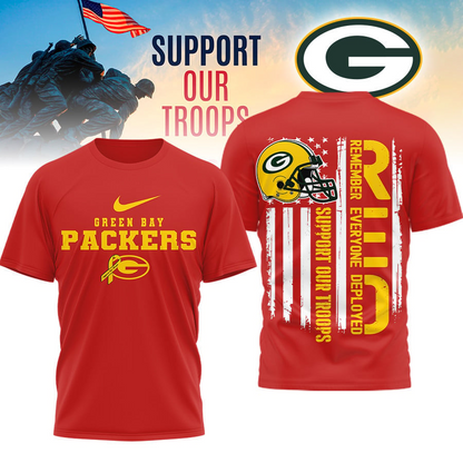 GBP Premium NFL Support Our Troops T-shirt DDT 101125 HLPHUONG