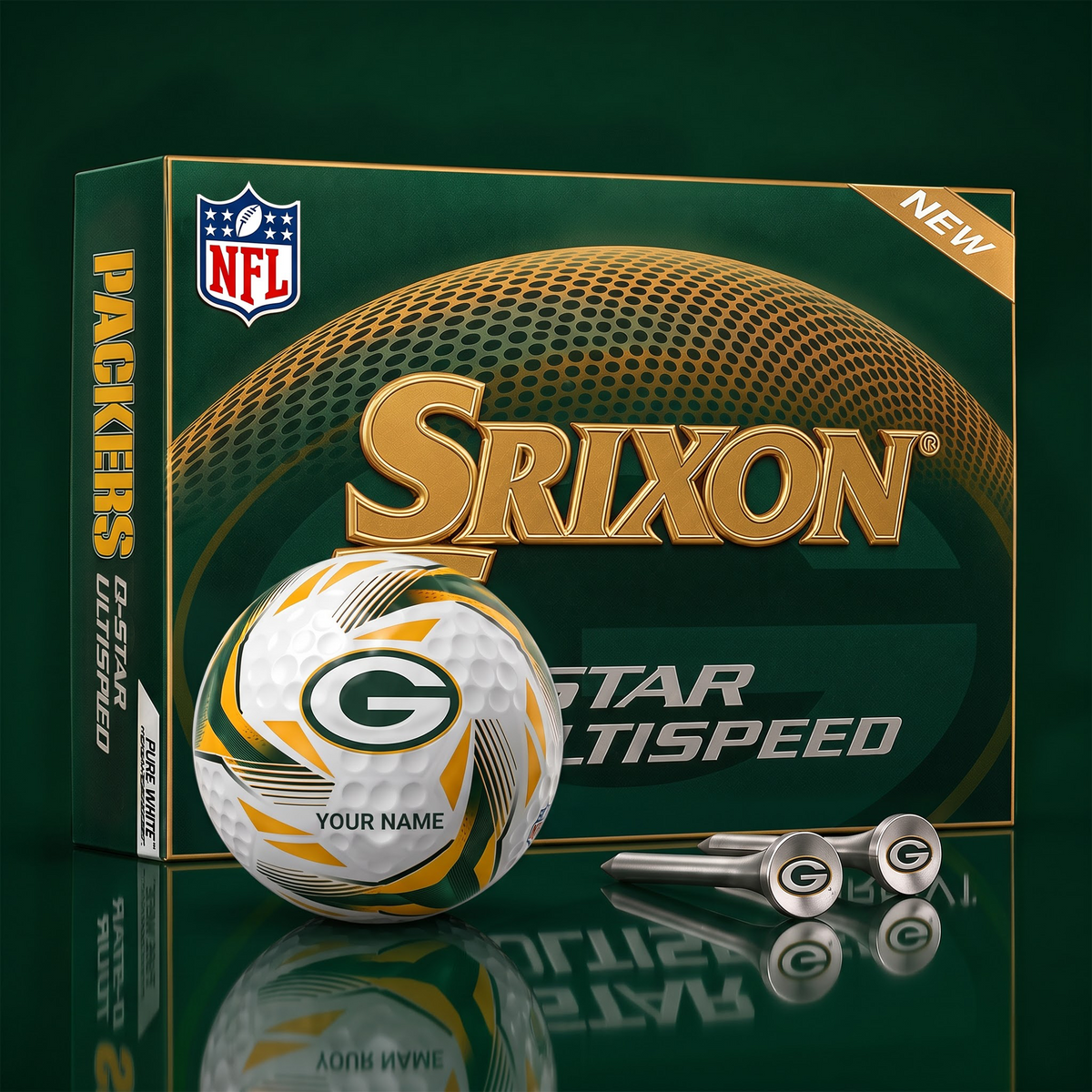 GBP_NFL Football Fan Signature Golf Ball Set – Personalized Edition