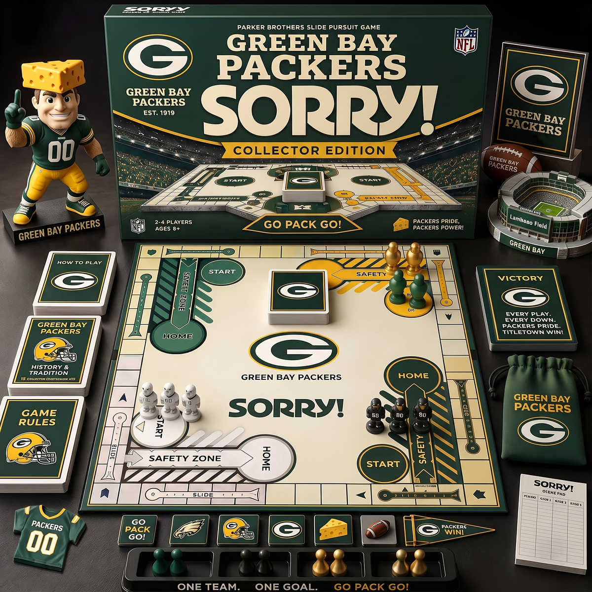 GBP_Premium NFL Football Fan Sorry! Collector Board Game