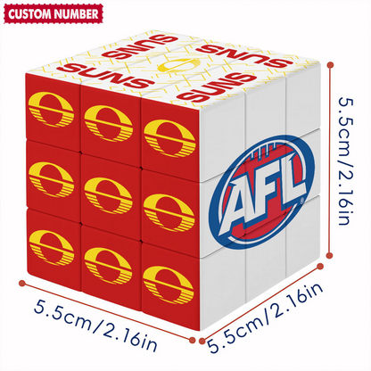GCS x AFL Personalized Rubik Cube Gifts For Fan DDT CTND