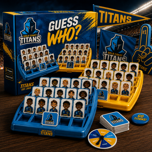 GCT X NRL ELITE FAN GUESS WHO BOARD GAME COLLECTOR EDITION