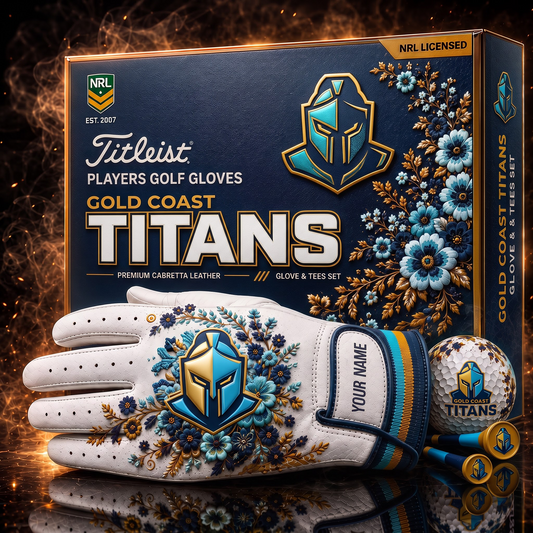 GCT X NRL LUXURY PLAYERS GOLF GLOVE GIFT SET  V2