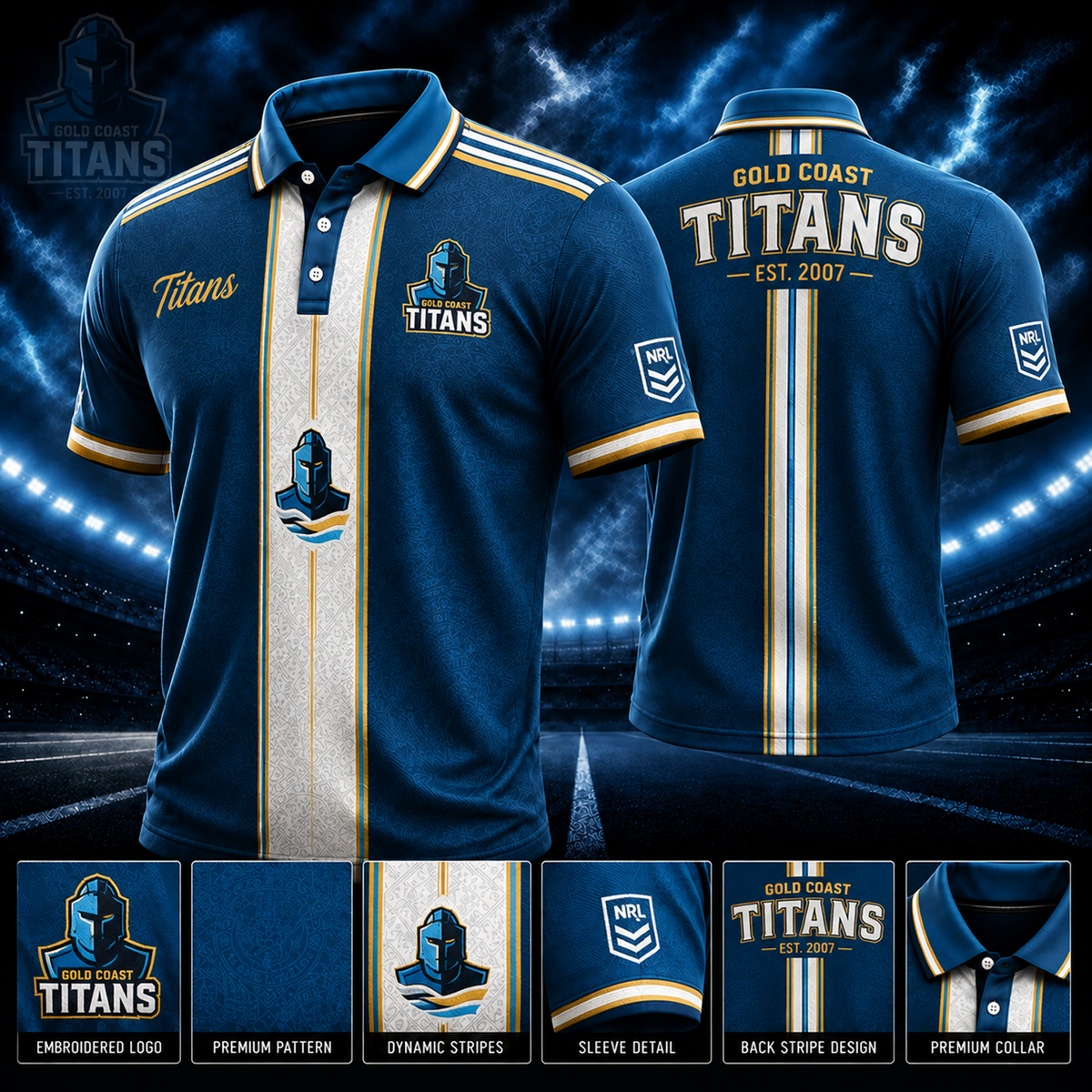 GCT x NRL Polo Shirt Limited Edition