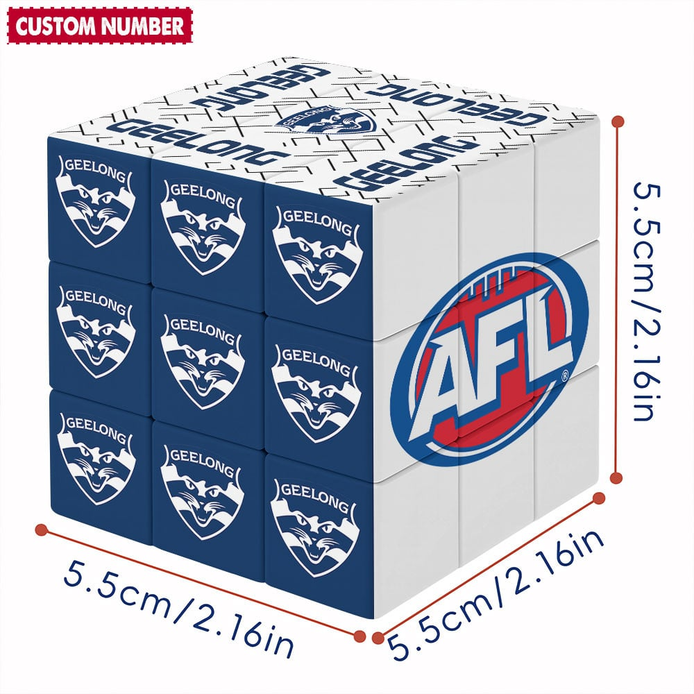 GEE x AFL Personalized Rubik Cube Gifts For Fan DDT CTND