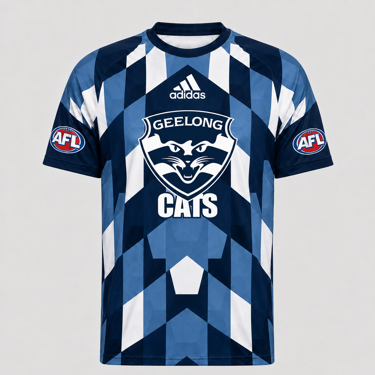 GEE x AFL Premium Geometric Fan Performance T-Shirt