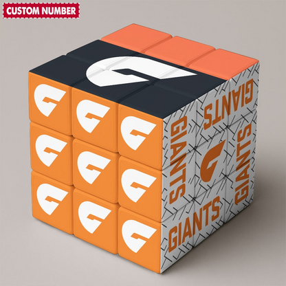 GG x AFL Personalized Rubik Cube Gifts For Fan DDT CTND