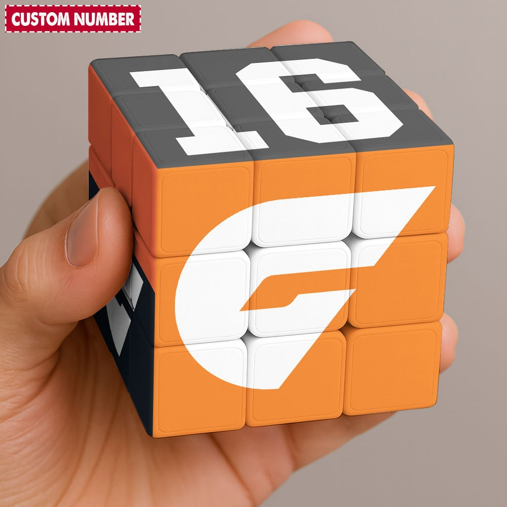 GG x AFL Personalized Rubik Cube Gifts For Fan DDT CTND