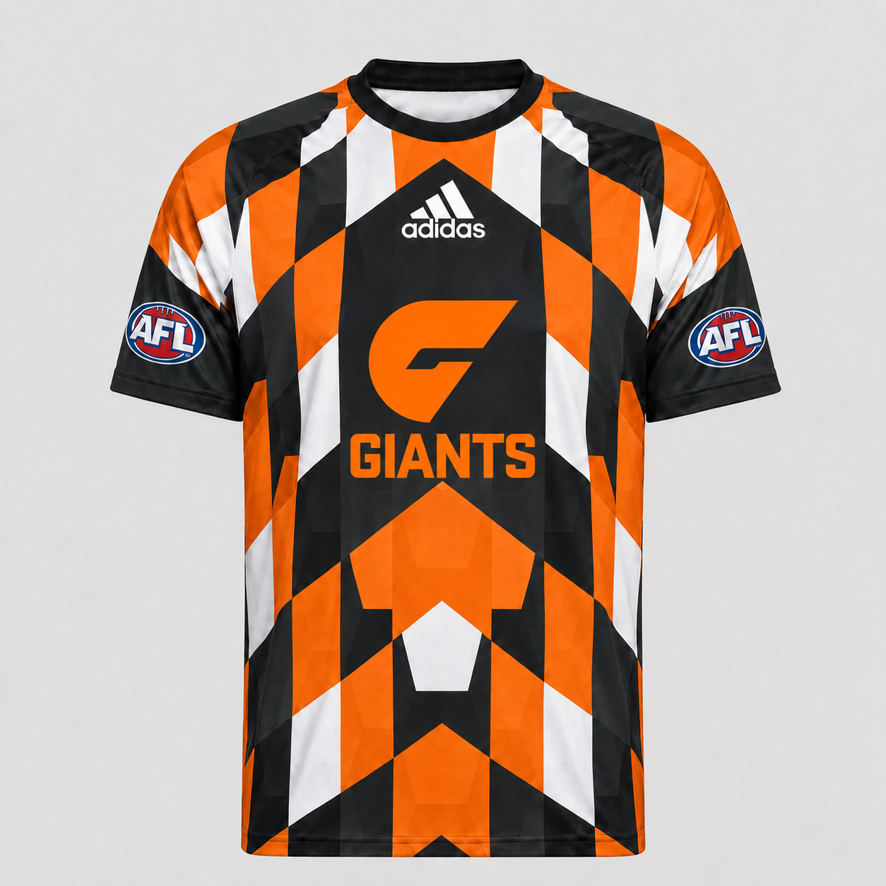 GWSG x AFL Premium Geometric Fan Performance T-Shirt