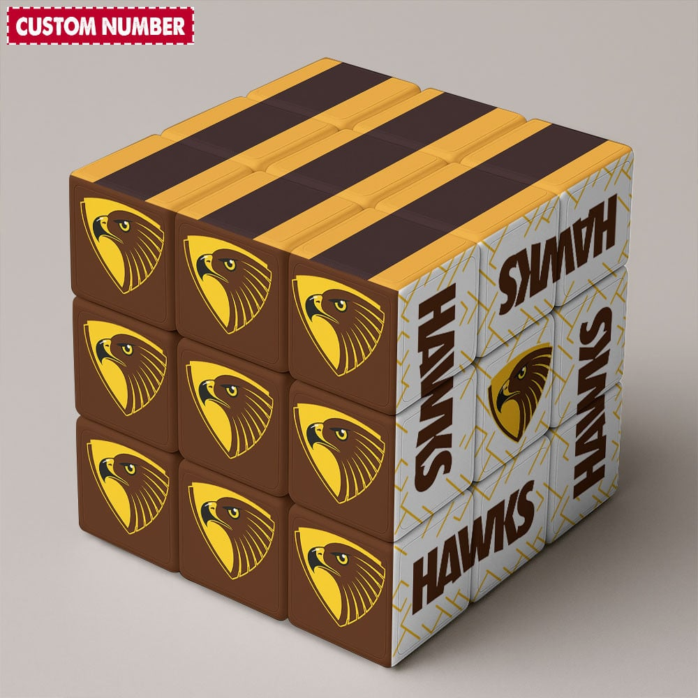 HAW x AFL Personalized Rubik Cube Gifts For Fan DDT CTND