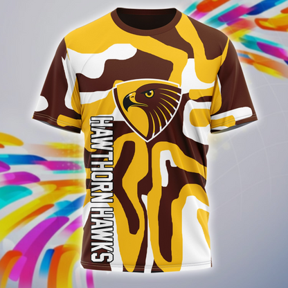 HAW x AFL Premium 3D Shirt Personalized Special Gift For Fan DDT CTND