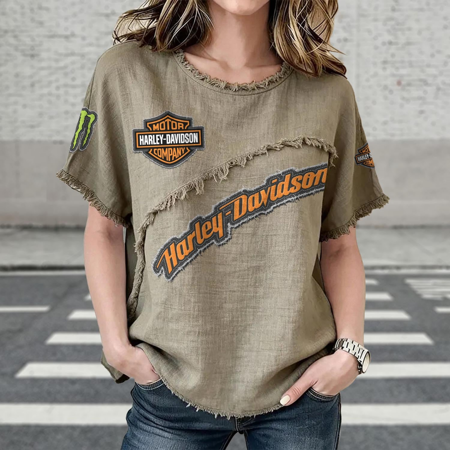 HD Womenƒ??s Vintage O-Neck 2905 DatND DVT