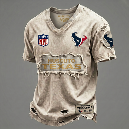 HT NFL Premium V-Neck T-shirt Gift For Fans 0306 NAK DATND NHT