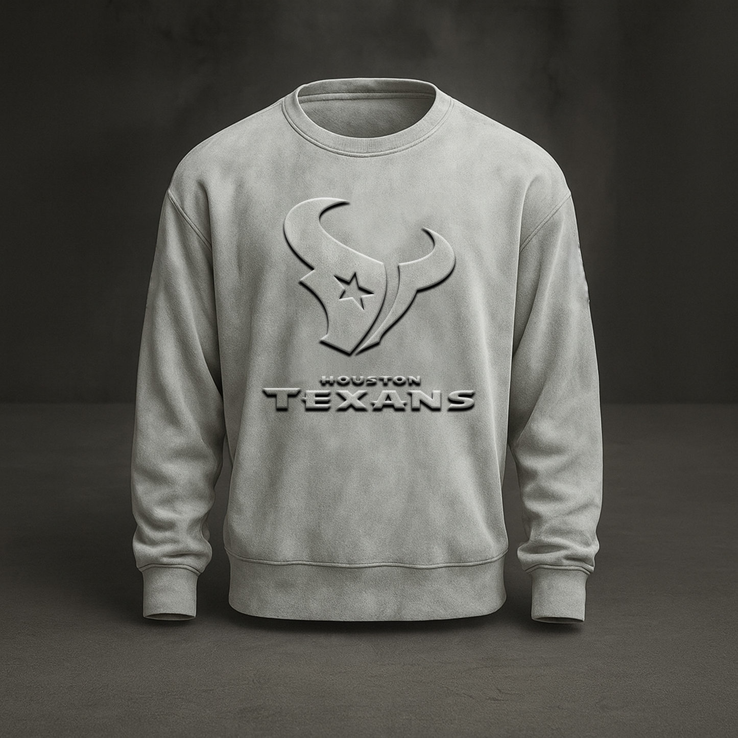 HOU x NFL Embossed Sweat Shirt DATND TANTD