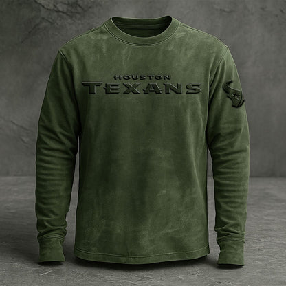 HOU x NFL Embossed SweatShirt DATND TANTD