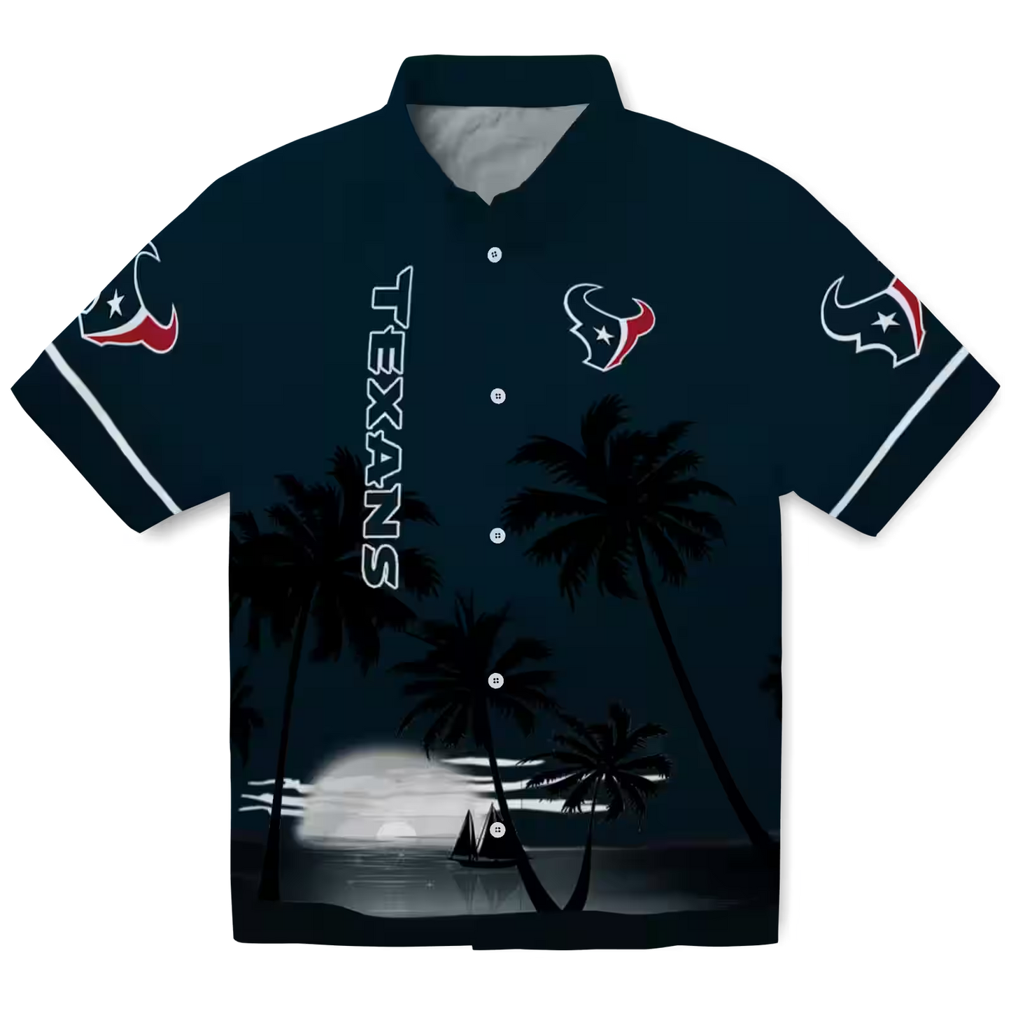 HOU x NFL Hawaiian Shirt ƒ?? Beach Sunset DATND TANTD 270526