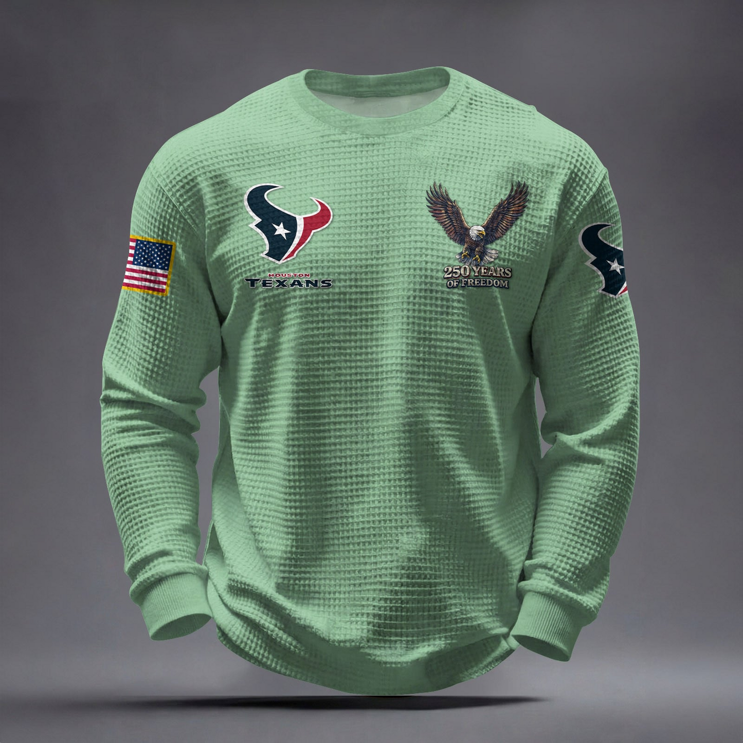 HOU x NFL Waffle Sweatshirt DatND DVT