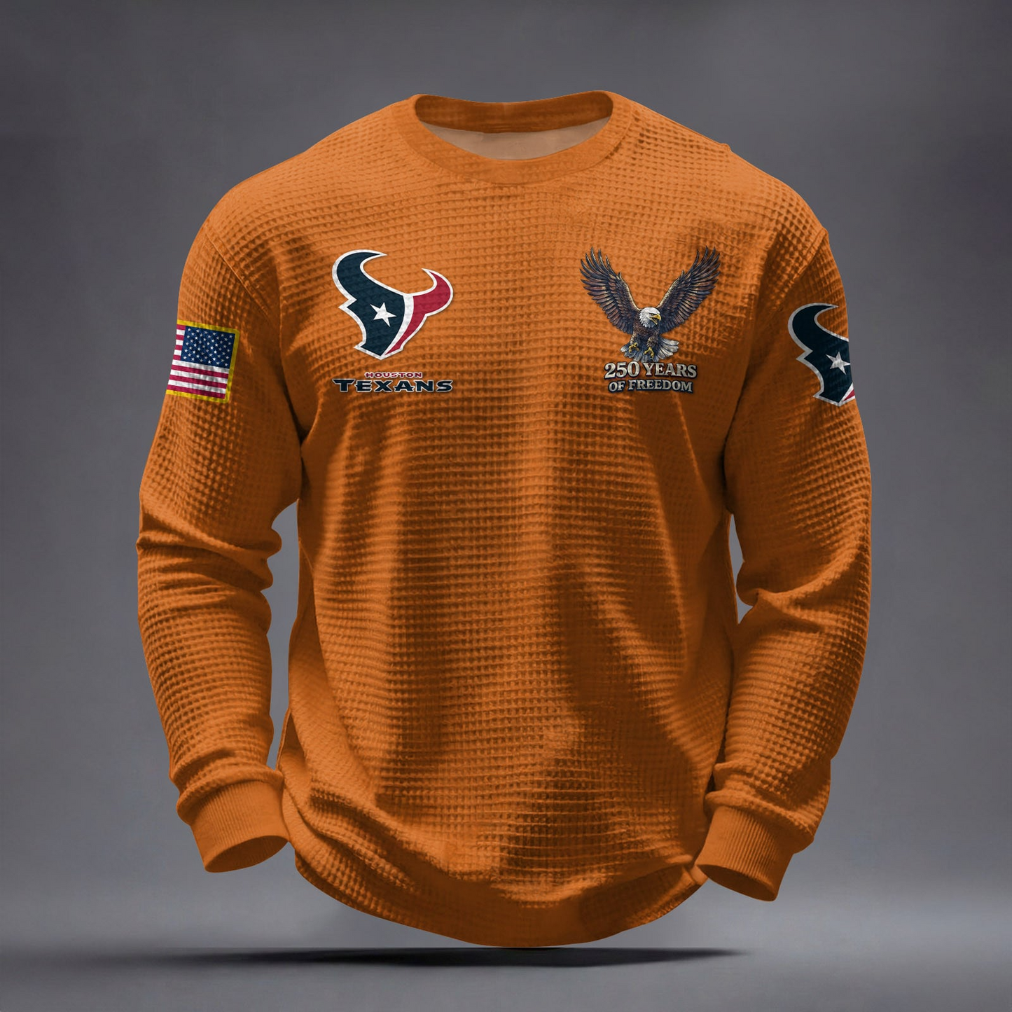 HOU x NFL Waffle Sweatshirt DatND DVT