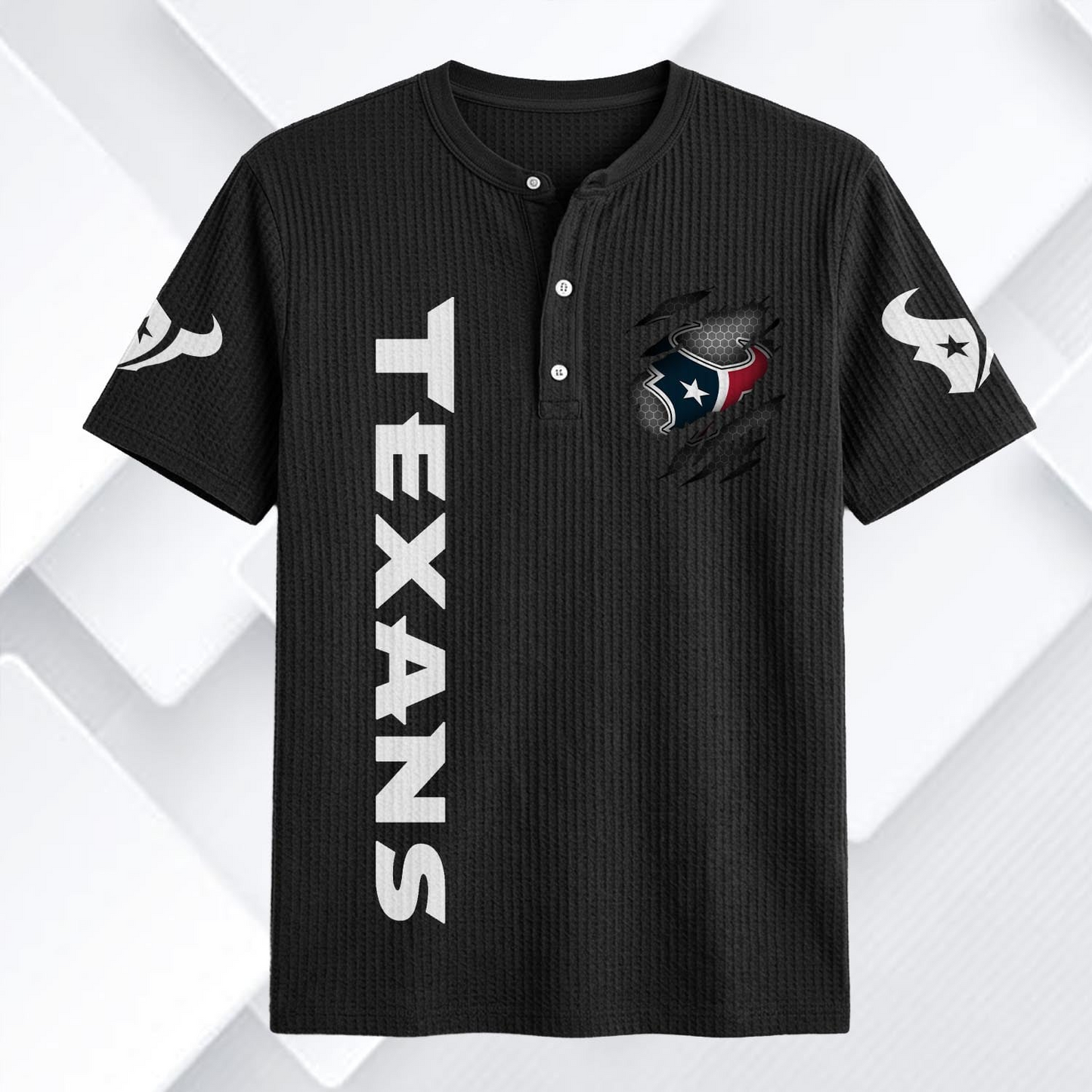 HOUx NFL Waffle Short-Sleeve Shirt 2205 DatND DVT