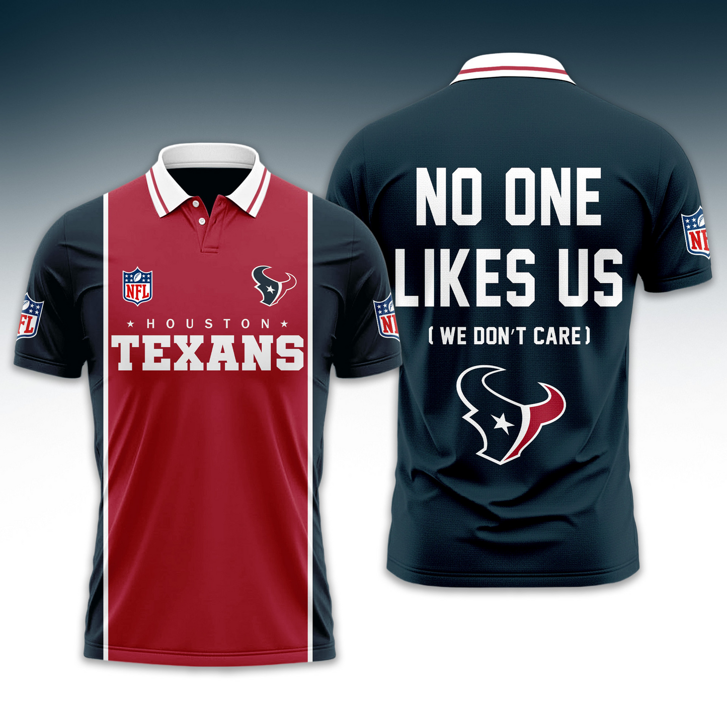 HT NFL No One Like Us Polo Shirt DDT HLPHUONG