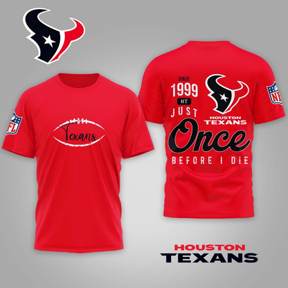 HT Premium NFL Once Before I Die Shirt DDT CTND