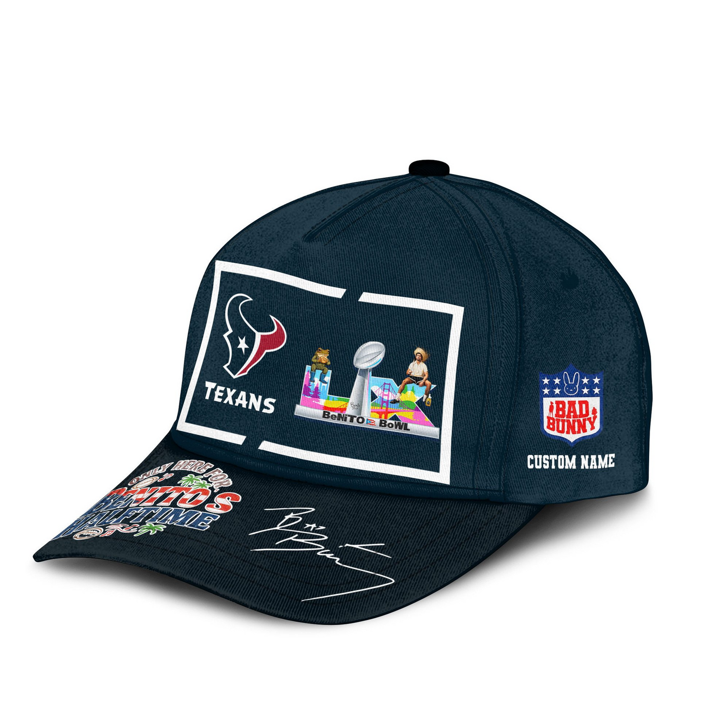 HT Premium NFL Only Here For Benitos Halftime Cap DDT HLPHUONG