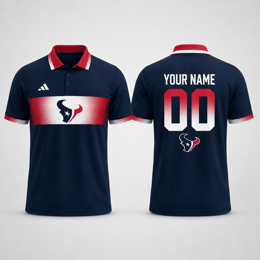 HT Premium NFL Personalized Match Day Polo Shirt