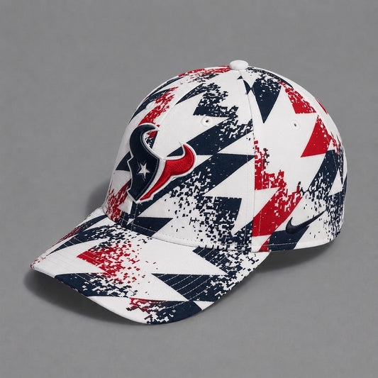 HT x NFL Premium Sports Fan Geometric Pattern Baseball Cap