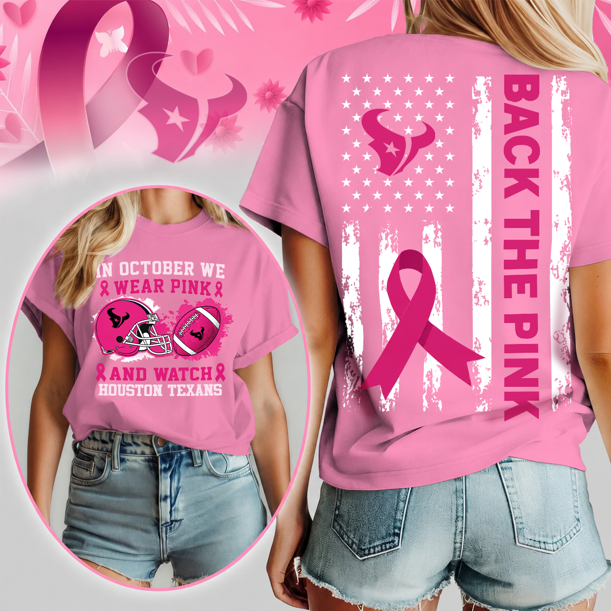 HT x Pink Out Breast Cancer Shirt