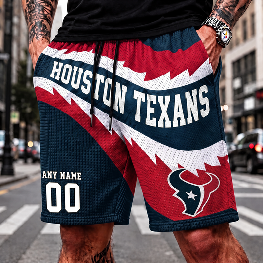 HT_NFL SHORT PANTS CUSTOM NAME & NUMBER FOR FAN