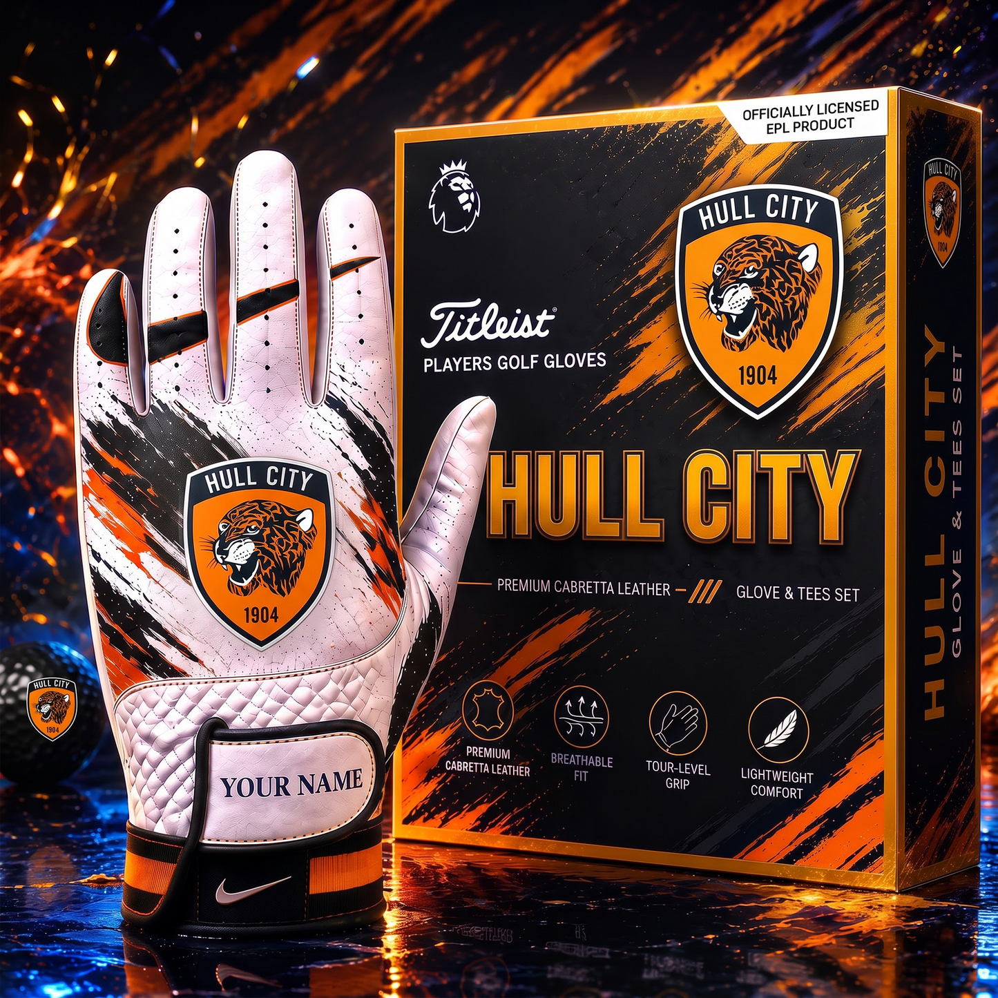HUL_EPL LUXURY PERSONALIZED GOLF GLOVE SET LIMITED EDTION