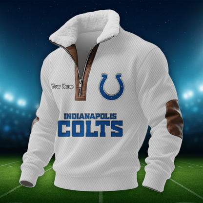 IC NFL Men Fur Collar Sweatshirt DDT CTND