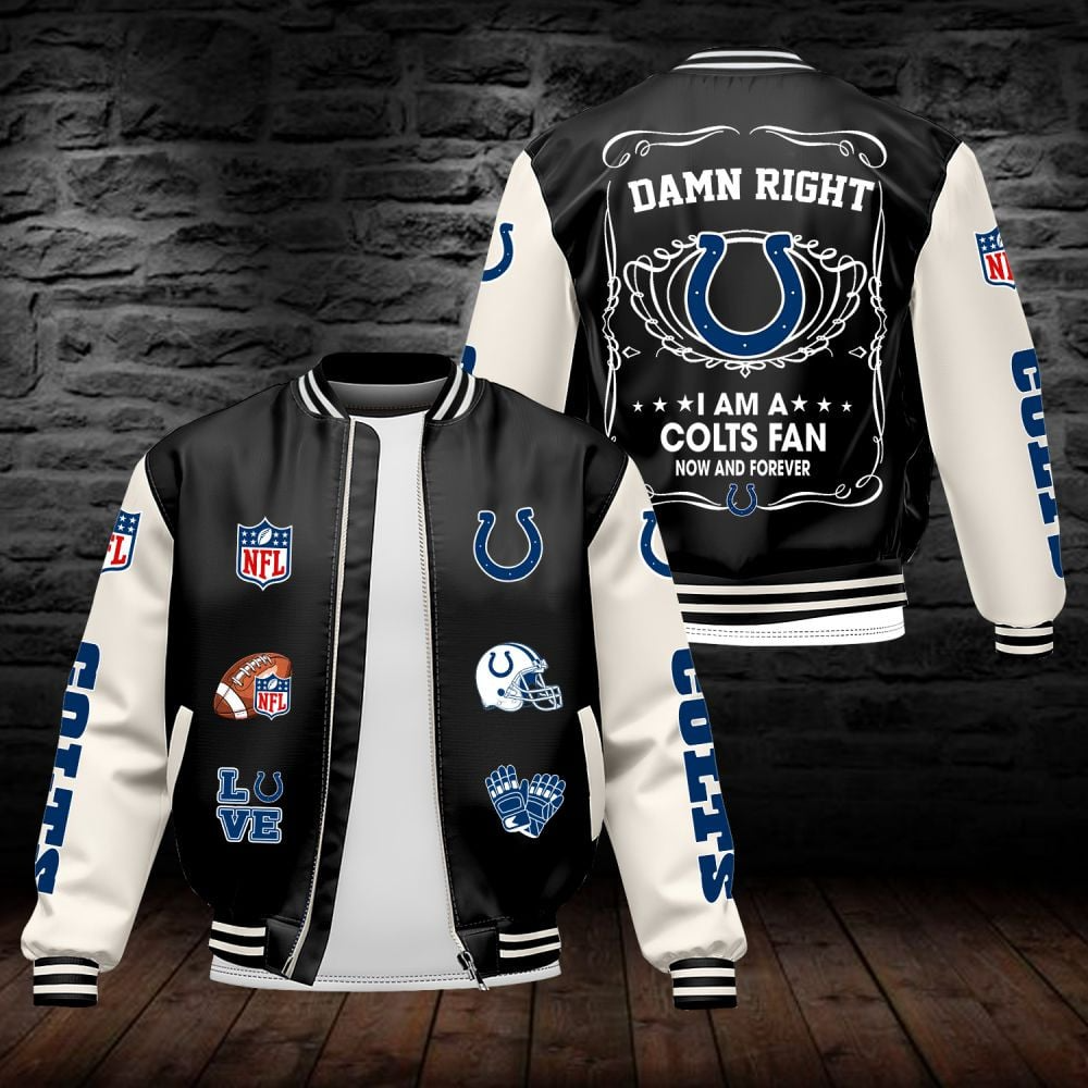 IC NFL Premium Leather Bomber Jacket DDT HLPHUONG