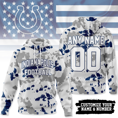 IC Premium NFL Gridiron Splash Personalized Hoodie DDT CTND