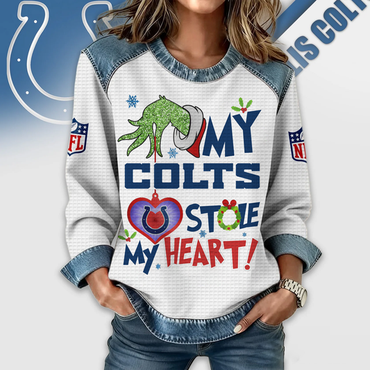 IC Premium NFL Grinch Women‘s Casual Sweatshirt DDT 081125 NTL