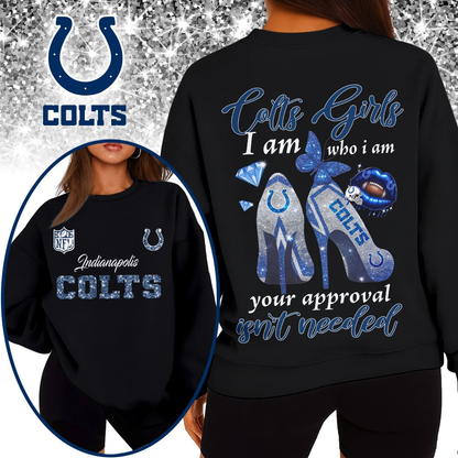 IC Premium NFL I Am Who I Am Glitter 3D Apparel DDT NTL