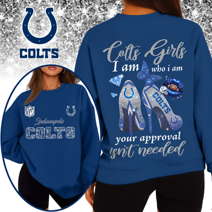 IC Premium NFL I Am Who I Am Glitter 3D Apparel DDT NTL