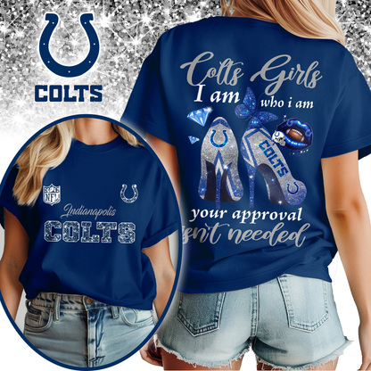 IC Premium NFL I Am Who I Am Glitter 3D Apparel DDT NTL