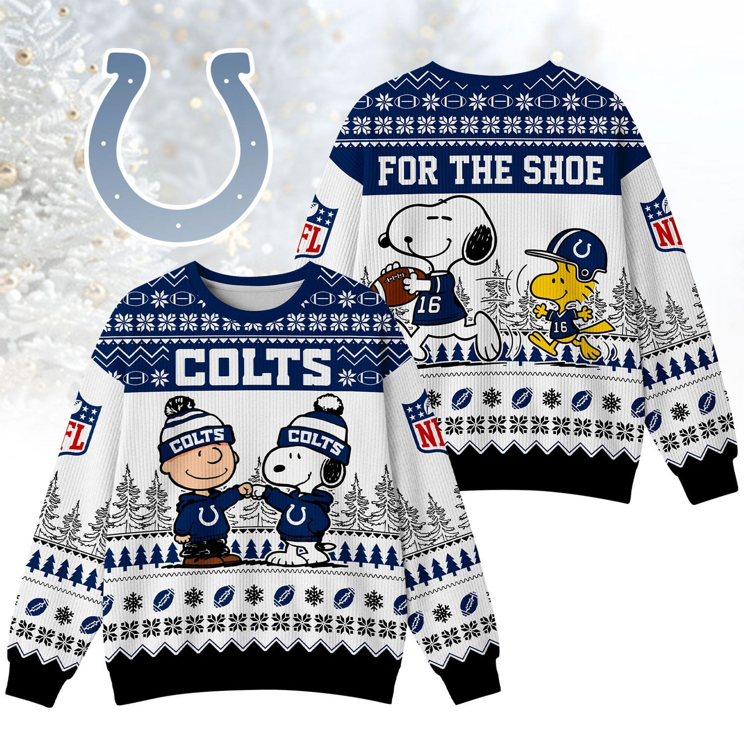 IC Premium NFL Snoopy Winter SweatShirt DDT CTND