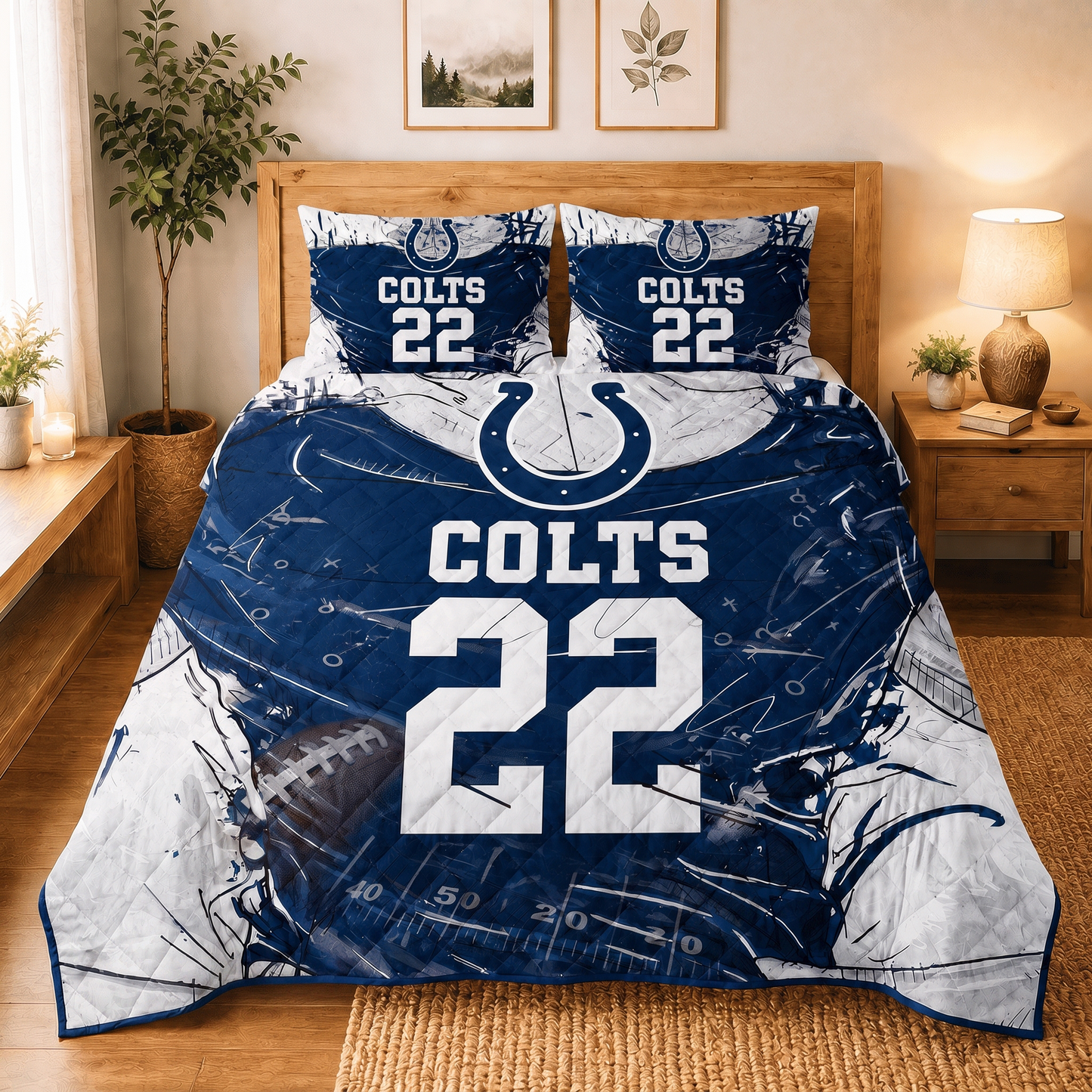 IC x NFL Premium Bedding Sets Personalized Gift For Fan