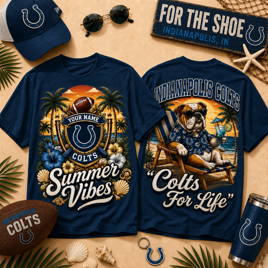 IC x NFL Summer Tshirt Funny Dog Custom Any Name Gifts