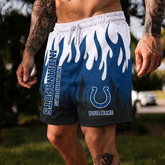 IND X NFL Flame Shorts