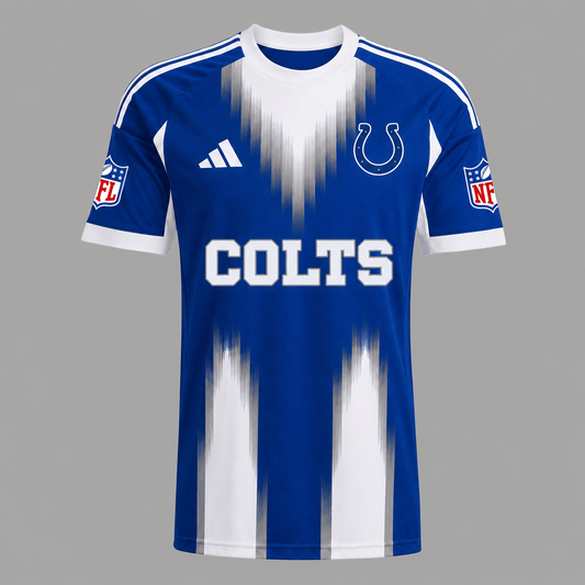IND X Premium NFL Men’s Athletic Brush Stripe T-Shirt
