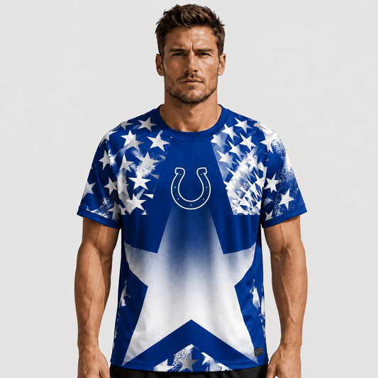 IND X Premium NFL Premium Patriotic Football Star
