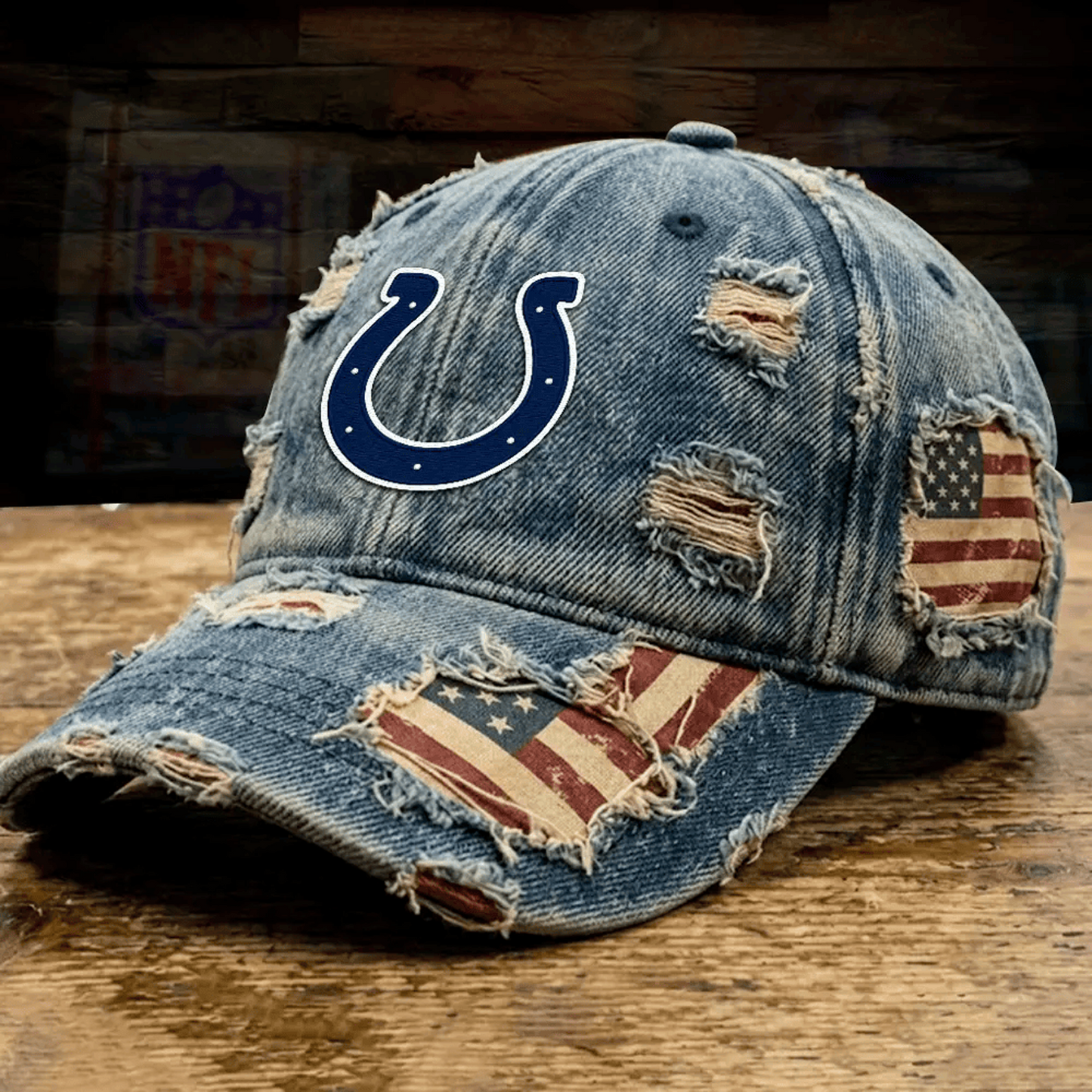 IND x NFL Denim Washed Cap V2 2805 DatND DVT