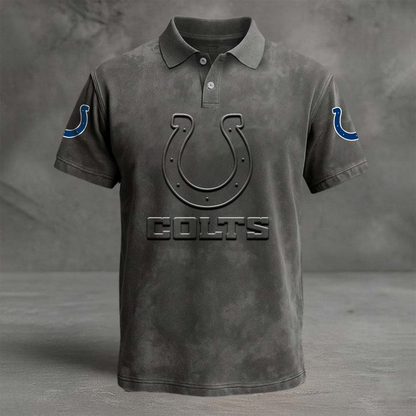 IND x NFL Embossed Polo Shirt DATND TANTD