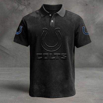 IND x NFL Embossed Polo Shirt DATND TANTD